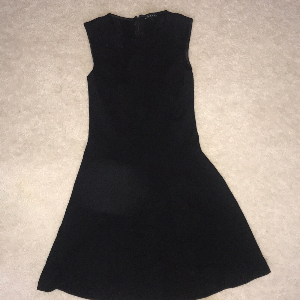 Black theory a line tank dress 32 1/2 inches long